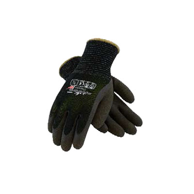 PIP41-1430 黑色MicroFinish™ 磨砂涂層黑色無縫編織內(nèi)襯/腈綸內(nèi)層手套